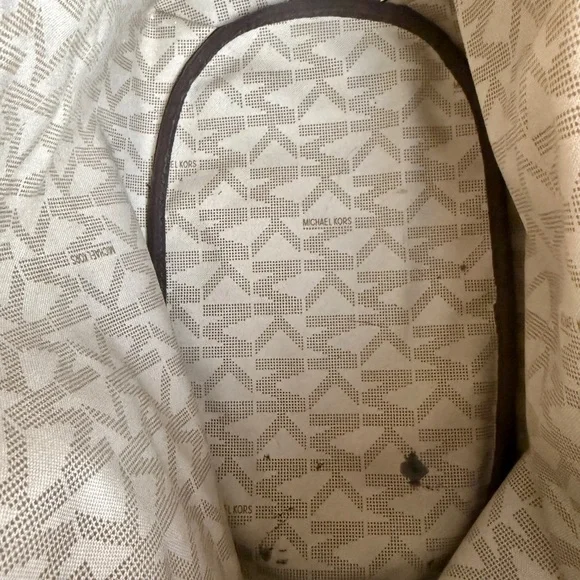 Michael Kors Brown and Tan Shoulder Bag - Picture 9 of 9